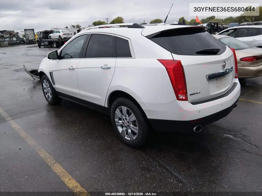 2014 CADILLAC SRX VIN 3GYFNEE36ES680444 — фото 3