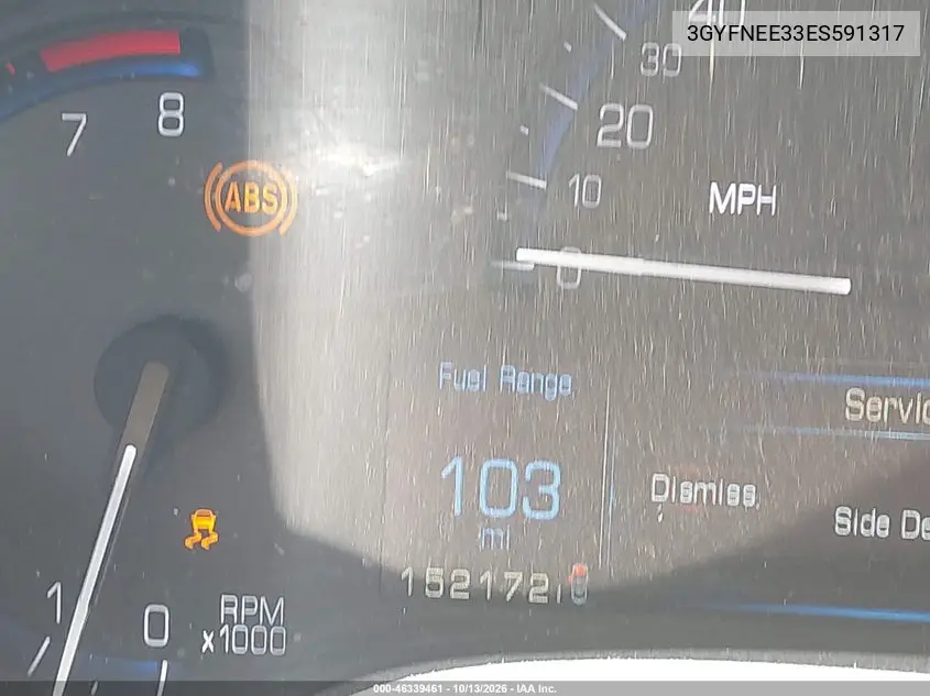 2014 CADILLAC SRX VIN 3GYFNEE33ES591317 — фото 16
