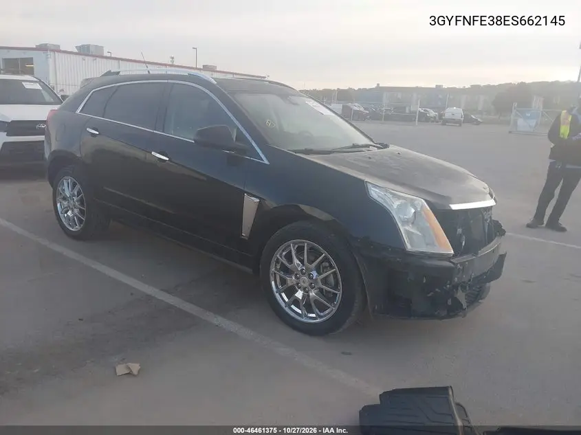 CADILLAC SRX 2014, VIN 3GYFNFE38ES662145