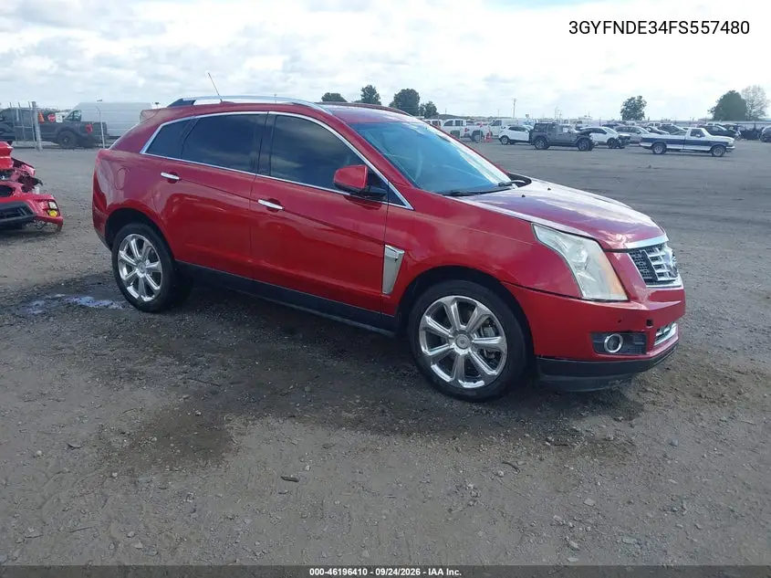 CADILLAC SRX 2015, VIN 3GYFNDE34FS557480