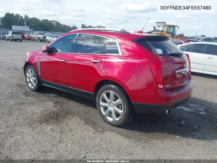 2015 CADILLAC SRX VIN 3GYFNDE34FS557480 — фото 3