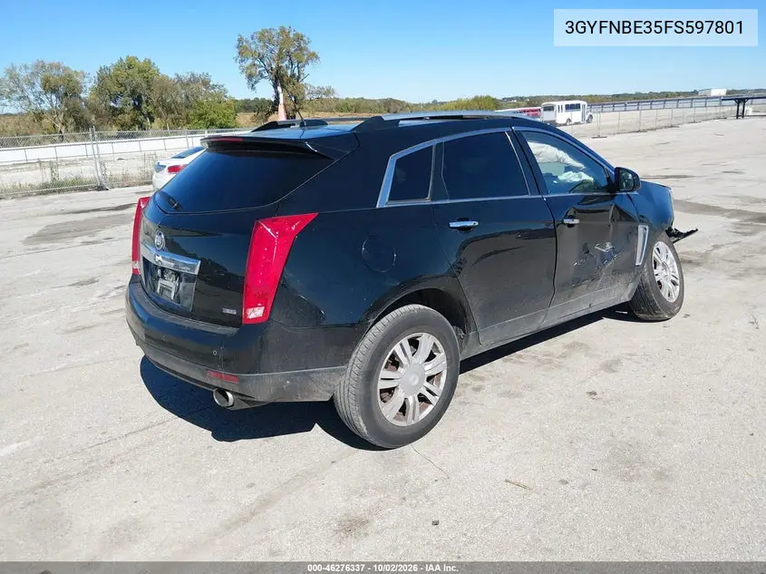 2015 CADILLAC SRX VIN 3GYFNBE35FS597801 — фото 4