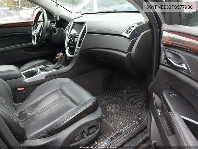 2015 CADILLAC SRX VIN 3GYFNEE33FS577936 — фото 5