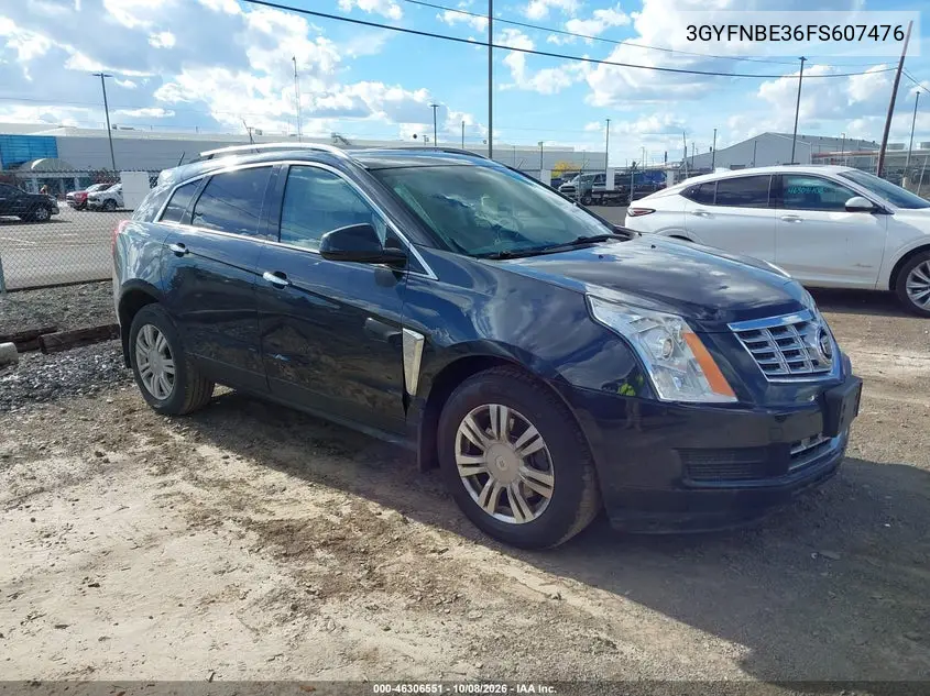 CADILLAC SRX 2015, VIN 3GYFNBE36FS607476