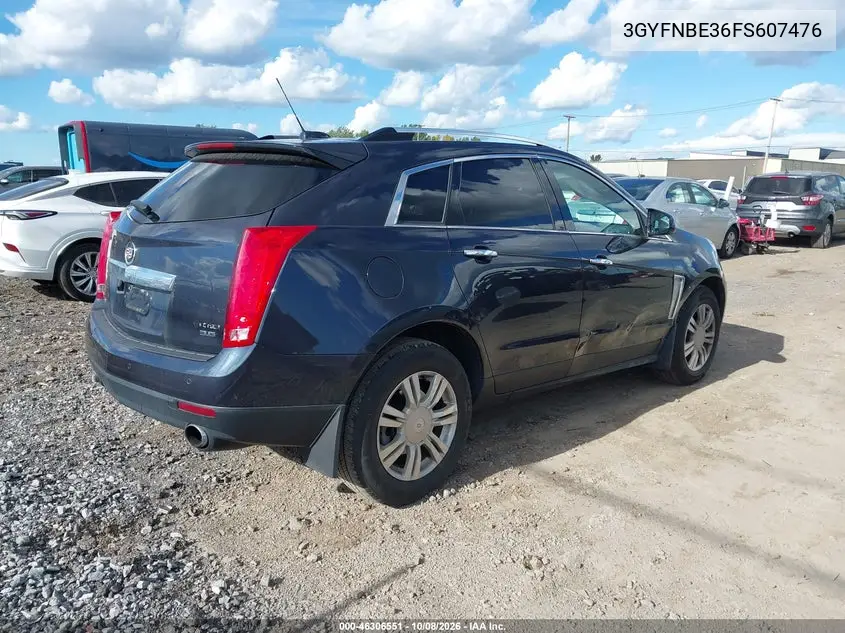 2015 CADILLAC SRX VIN 3GYFNBE36FS607476 — фото 4