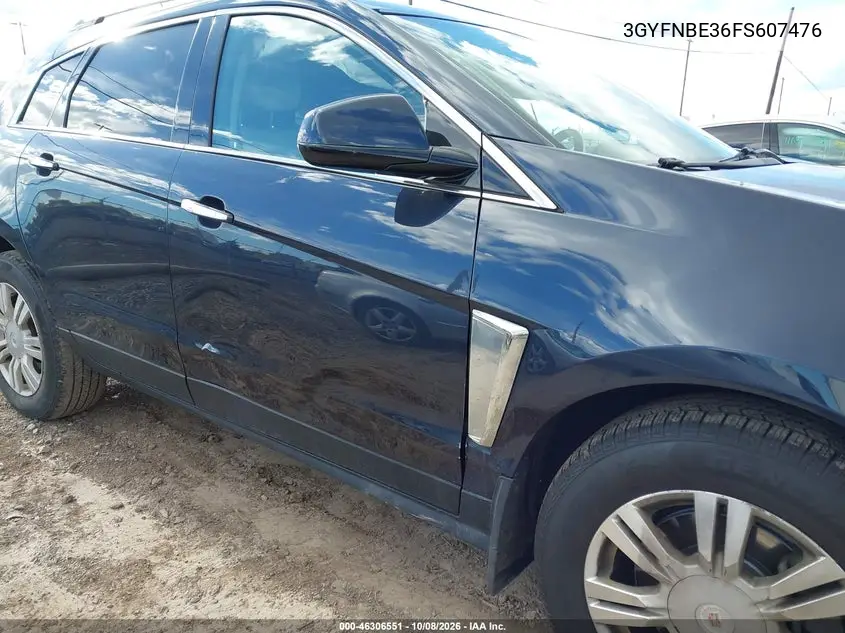 2015 CADILLAC SRX VIN 3GYFNBE36FS607476 — фото 6