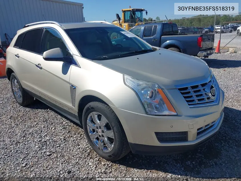 CADILLAC SRX 2015, VIN 3GYFNBE35FS518319