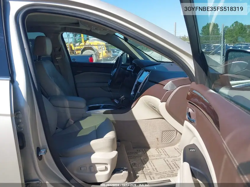 2015 CADILLAC SRX VIN 3GYFNBE35FS518319 — фото 5