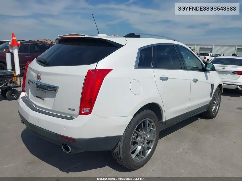 2016 CADILLAC SRX VIN 3GYFNDE38GS543583 — фото 4