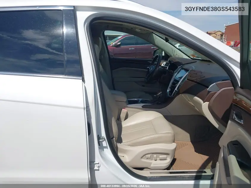 2016 CADILLAC SRX VIN 3GYFNDE38GS543583 — фото 5