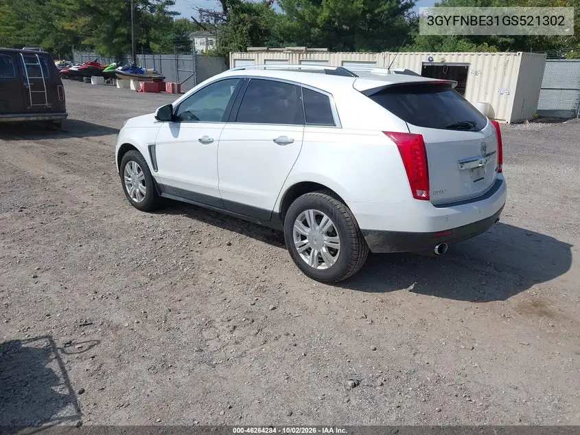 2016 CADILLAC SRX VIN 3GYFNBE31GS521302 — фото 3