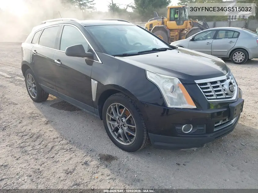 CADILLAC SRX 2016, VIN 3GYFNCE34GS515032