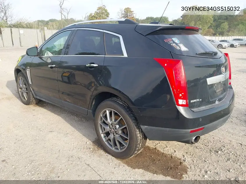 2016 CADILLAC SRX VIN 3GYFNCE34GS515032 — фото 3