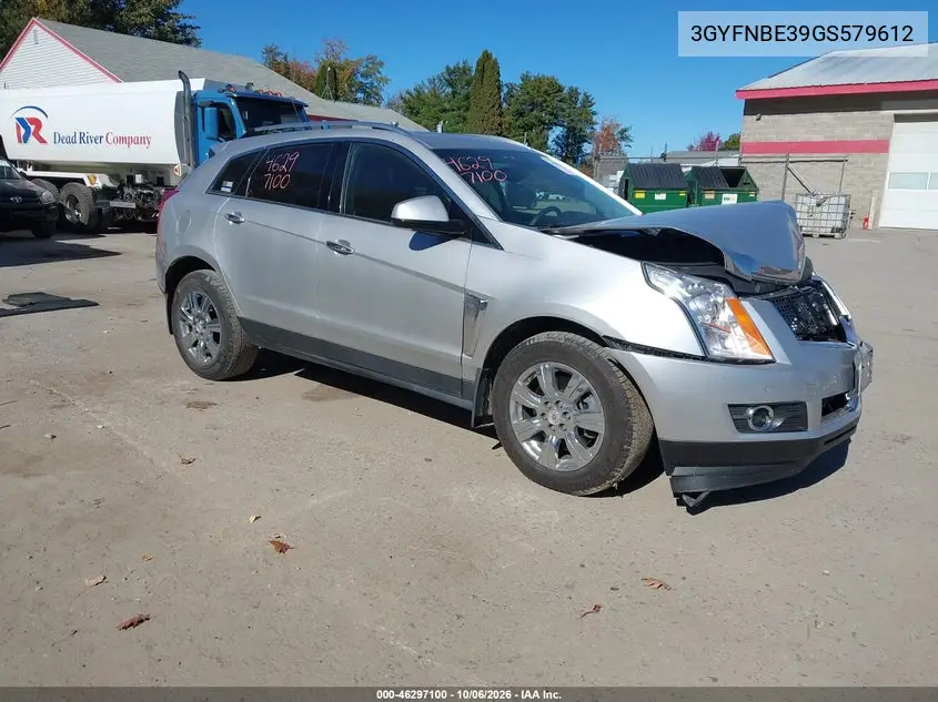CADILLAC SRX 2016, VIN 3GYFNBE39GS579612