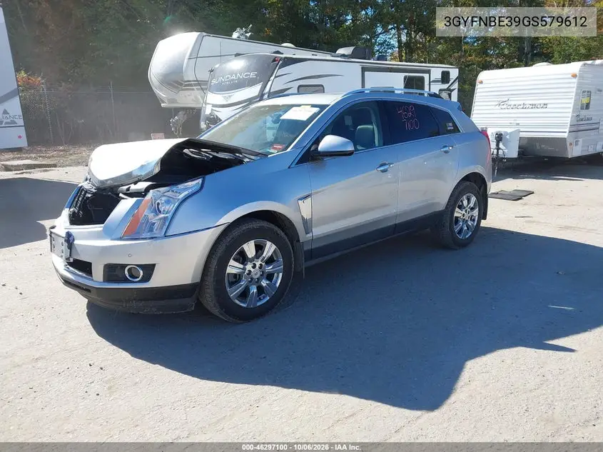 2016 CADILLAC SRX VIN 3GYFNBE39GS579612 — фото 2