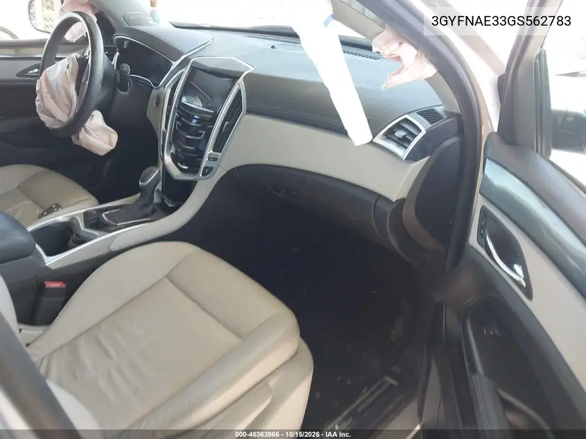 2016 CADILLAC SRX VIN 3GYFNAE33GS562783 — фото 5