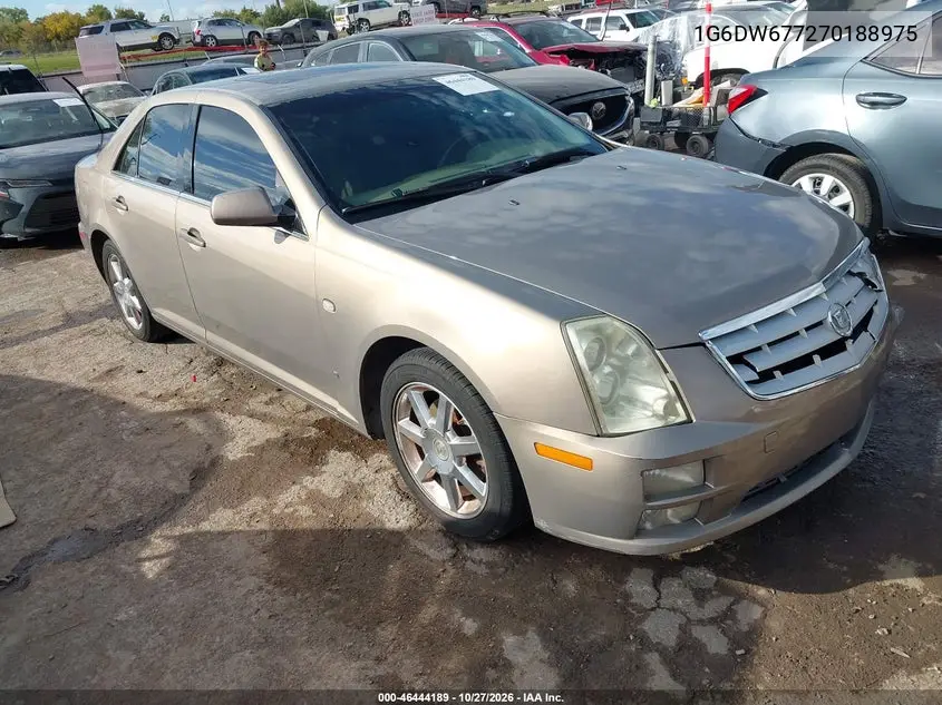 CADILLAC STS 2007, VIN 1G6DW677270188975