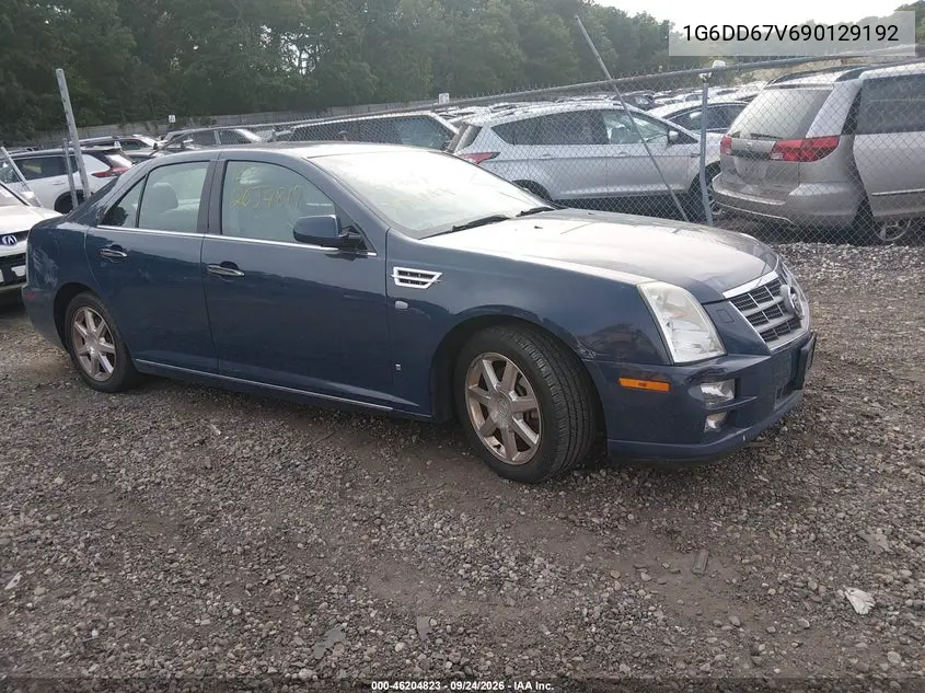 CADILLAC STS 2009, VIN 1G6DD67V690129192