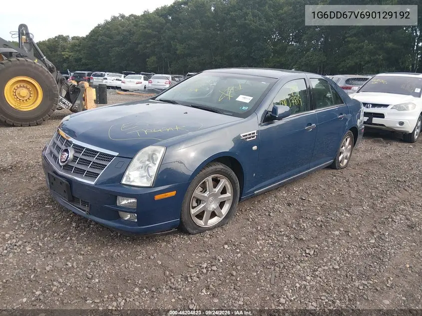 2009 CADILLAC STS VIN 1G6DD67V690129192 — фото 2