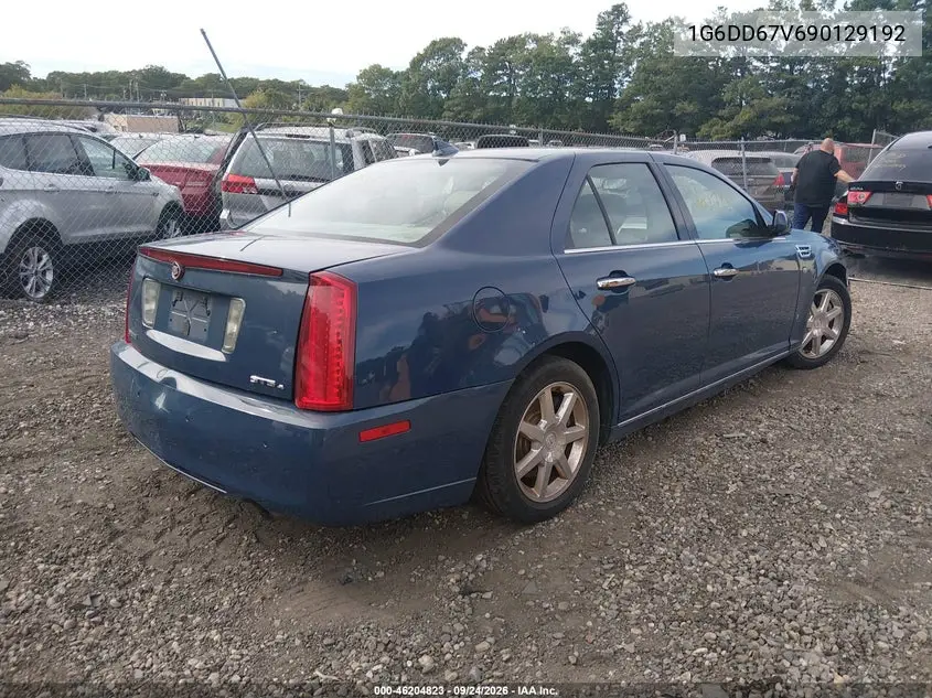 2009 CADILLAC STS VIN 1G6DD67V690129192 — фото 4