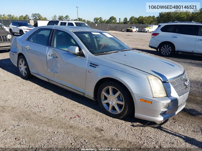 CADILLAC STS 2011, VIN 1G6DW6ED4B0146521