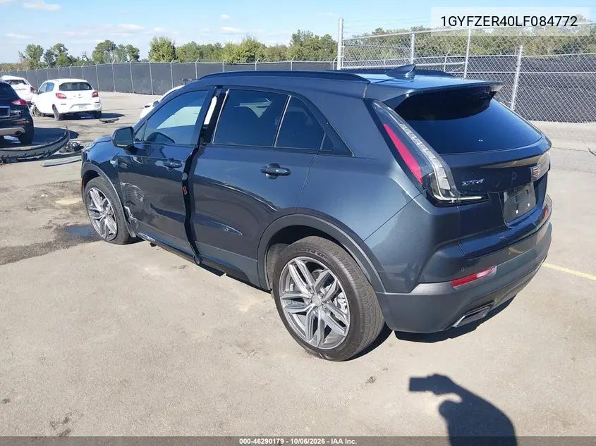 2020 CADILLAC XT4 VIN 1GYFZER40LF084772 — фото 3