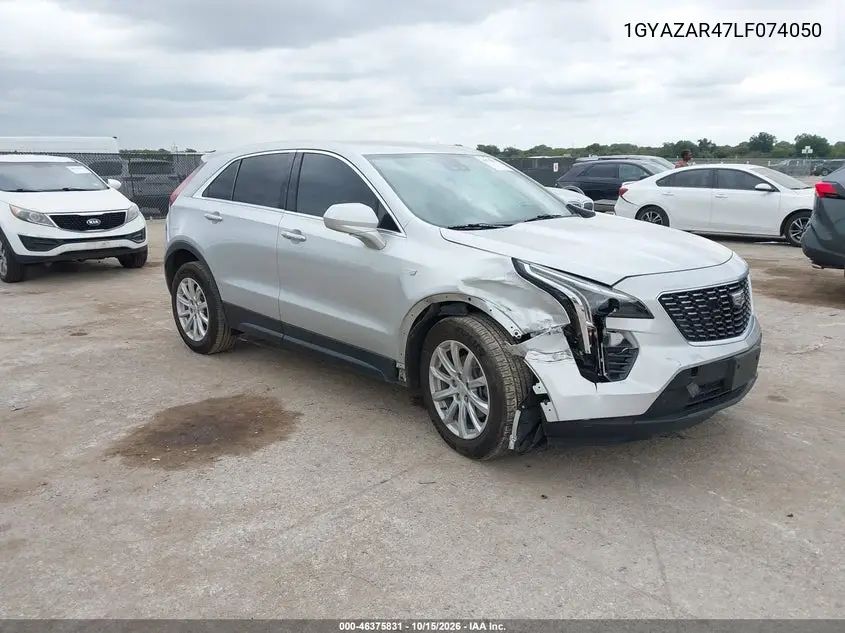 CADILLAC XT4 2020, VIN 1GYAZAR47LF074050
