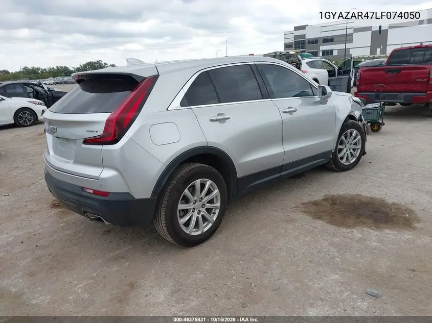2020 CADILLAC XT4 VIN 1GYAZAR47LF074050 — фото 4