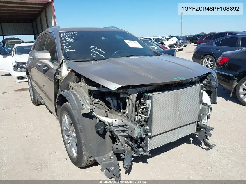 CADILLAC XT4 2023, VIN 1GYFZCR48PF108892