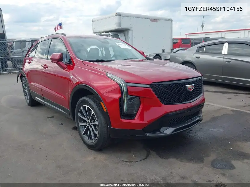 CADILLAC XT4 2025, VIN 1GYFZER45SF104156