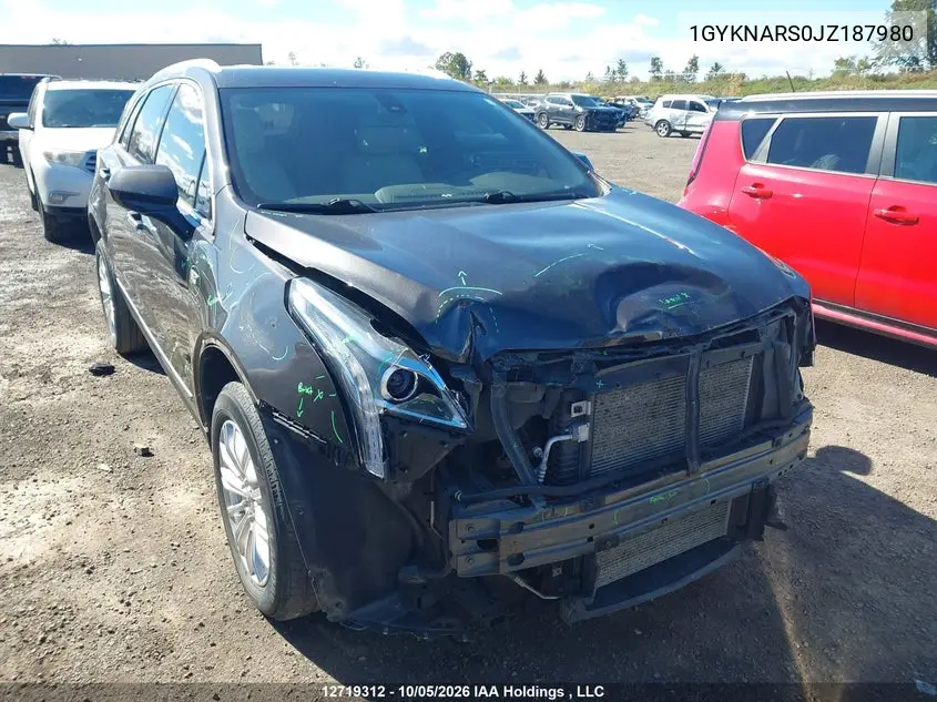 CADILLAC XT5 2018, VIN 1GYKNARS0JZ187980