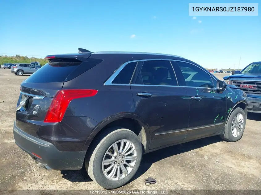 2018 CADILLAC XT5 VIN 1GYKNARS0JZ187980 — фото 13