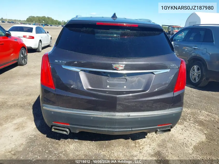 2018 CADILLAC XT5 VIN 1GYKNARS0JZ187980 — фото 16