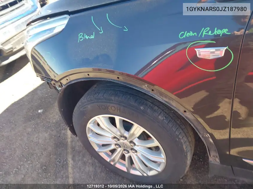 2018 CADILLAC XT5 VIN 1GYKNARS0JZ187980 — фото 18