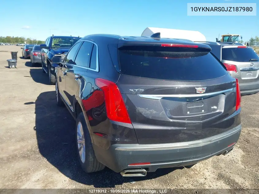 2018 CADILLAC XT5 VIN 1GYKNARS0JZ187980 — фото 3