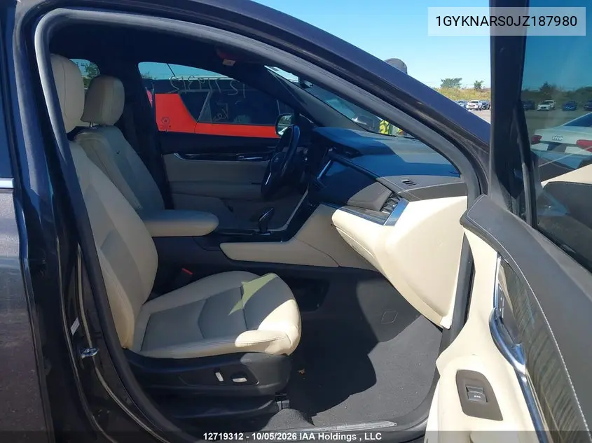 2018 CADILLAC XT5 VIN 1GYKNARS0JZ187980 — фото 5