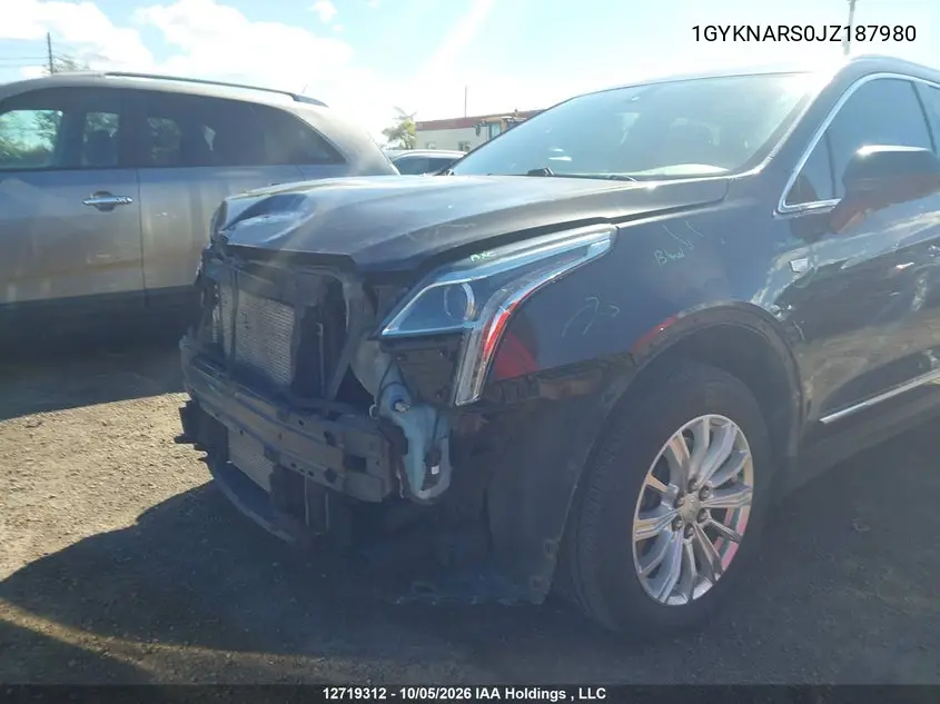 2018 CADILLAC XT5 VIN 1GYKNARS0JZ187980 — фото 6