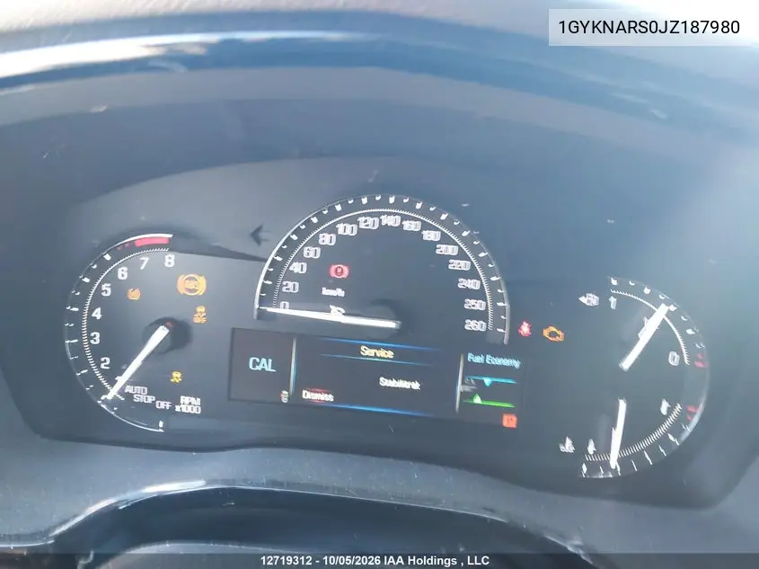 2018 CADILLAC XT5 VIN 1GYKNARS0JZ187980 — фото 7