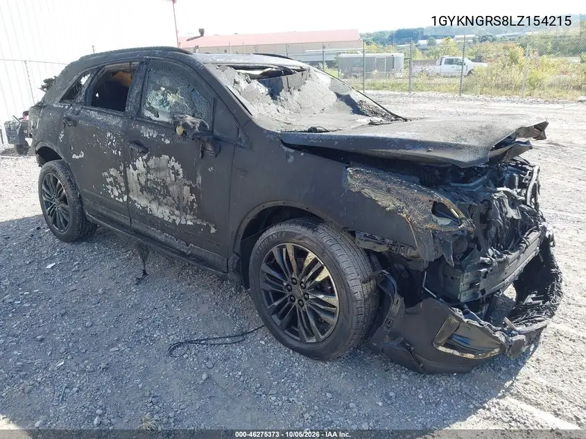 CADILLAC XT5 2020, VIN 1GYKNGRS8LZ154215
