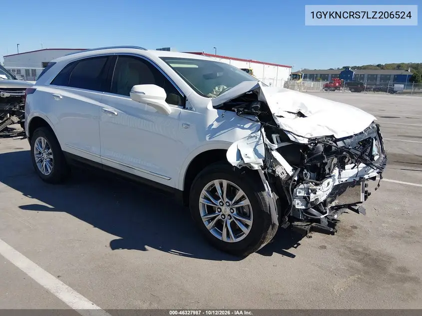 CADILLAC XT5 2020, VIN 1GYKNCRS7LZ206524