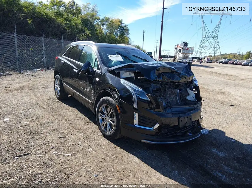 CADILLAC XT5 2020, VIN 1GYKNCRS0LZ146733