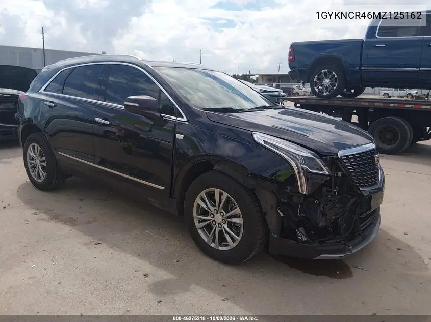 CADILLAC XT5 2021, VIN 1GYKNCR46MZ125162