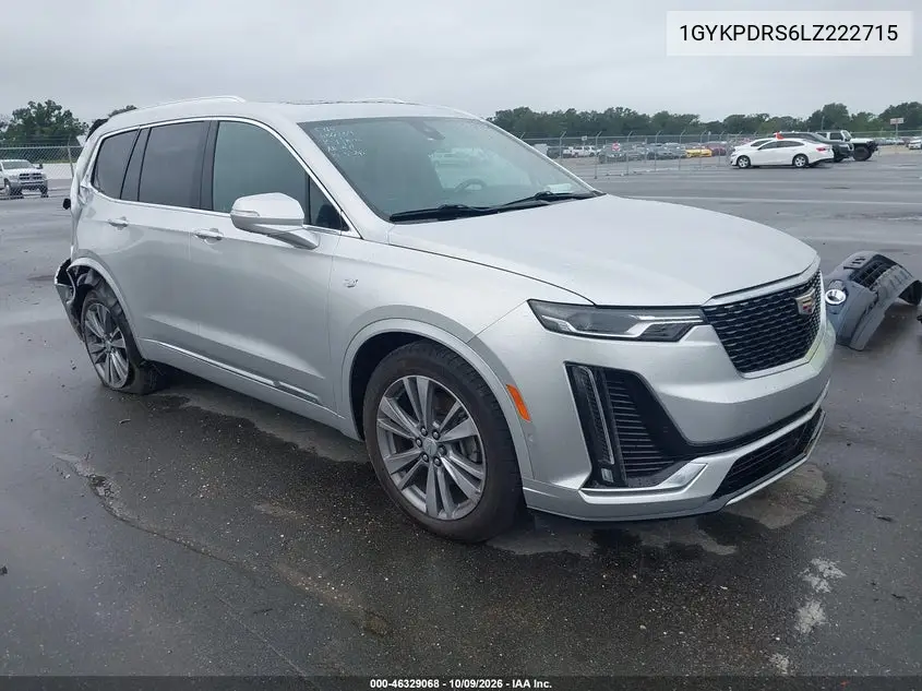 CADILLAC XT6 2020, VIN 1GYKPDRS6LZ222715