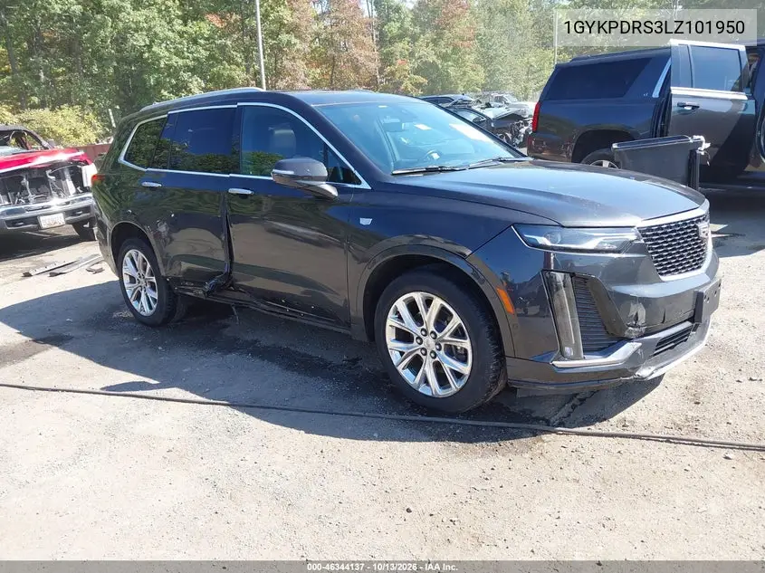 CADILLAC XT6 2020, VIN 1GYKPDRS3LZ101950