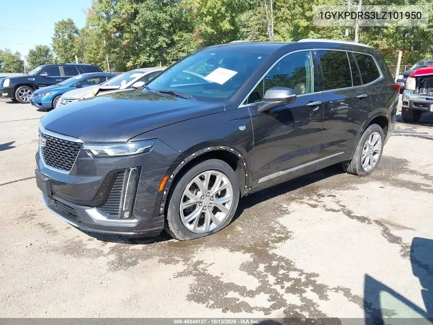 2020 CADILLAC XT6 VIN 1GYKPDRS3LZ101950 — фото 2