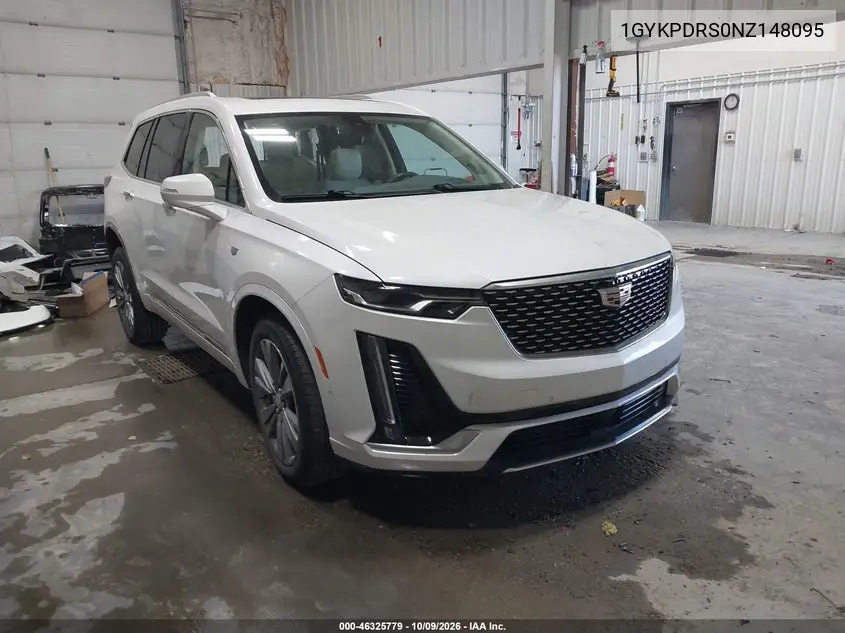 CADILLAC XT6 2022, VIN 1GYKPDRS0NZ148095