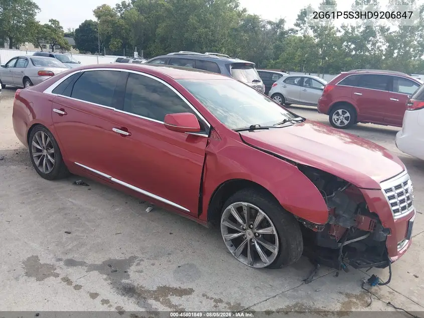 CADILLAC XTS 2013, VIN 2G61P5S38D9206847