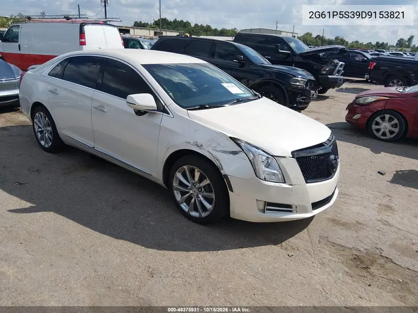 CADILLAC XTS 2013, VIN 2G61P5S39D9153821