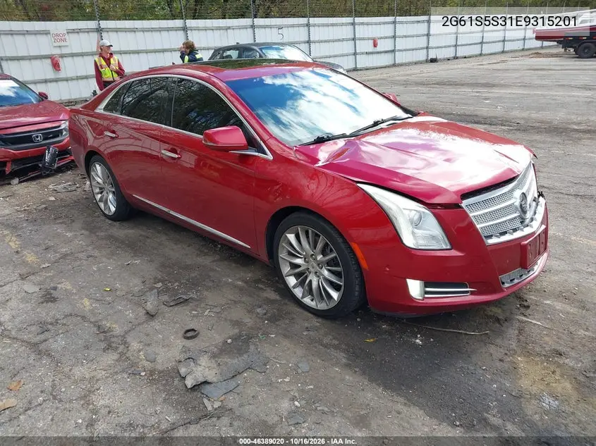 CADILLAC XTS 2014, VIN 2G61S5S31E9315201