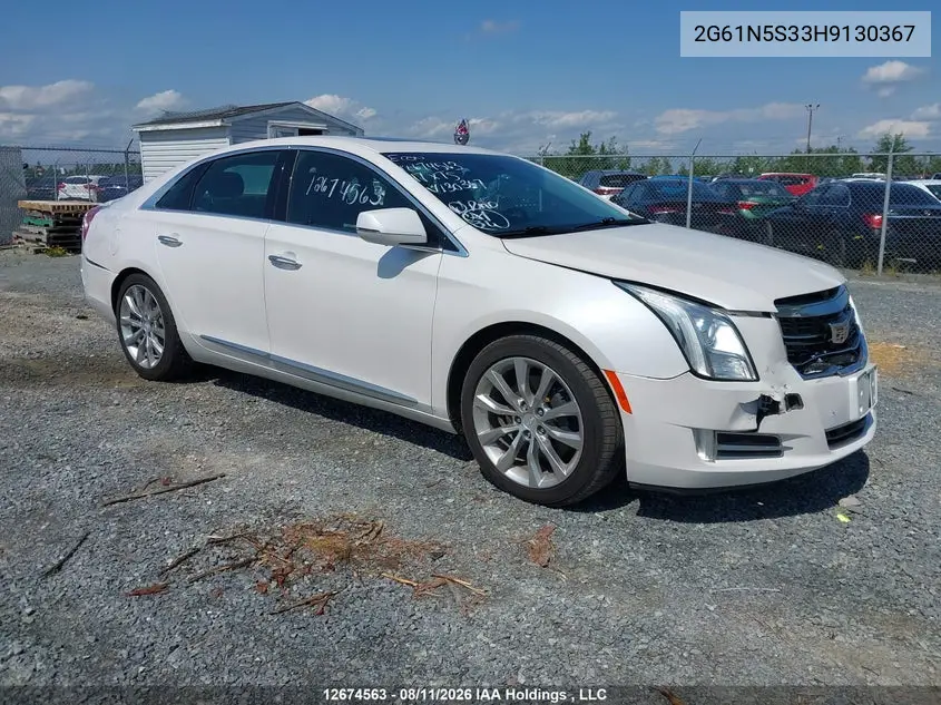 CADILLAC XTS 2017, VIN 2G61N5S33H9130367